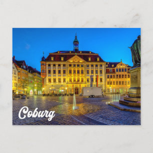 Greetings From Coburg, Bavaria, Germany Postcard