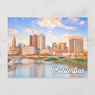 Greetings From Columbus, Ohio, USA Postcard