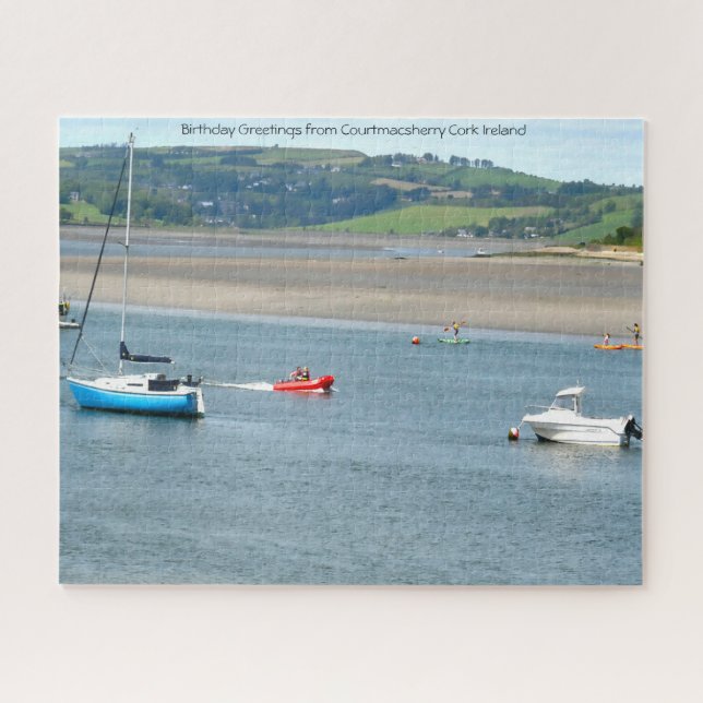 Greetings from Courtmacsherry Cork   Jigsaw Puzzle (Horizontal)