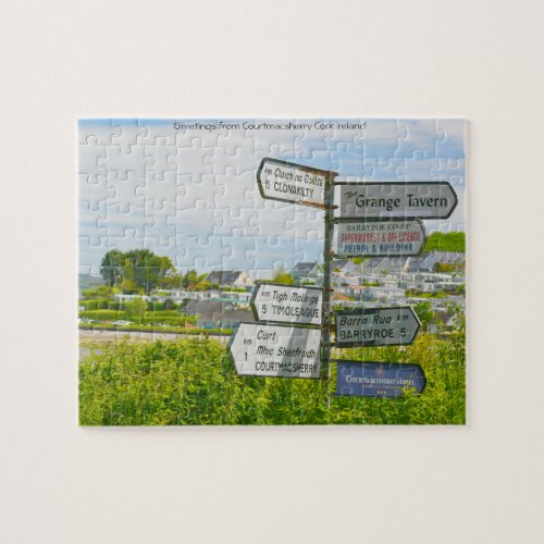 Greetings from Courtmacsherry Cork   Jigsaw Puzzle