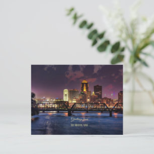 Greetings from Des Moines, Iowa Postcard