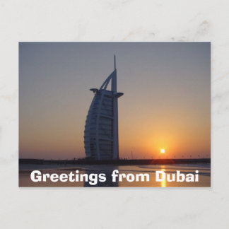 Greetings from Dubai Postcard