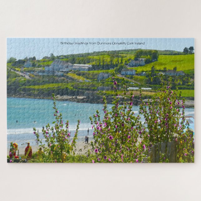 Greetings from Dunmore Clonakilty  Jigsaw Puzzle (Horizontal)
