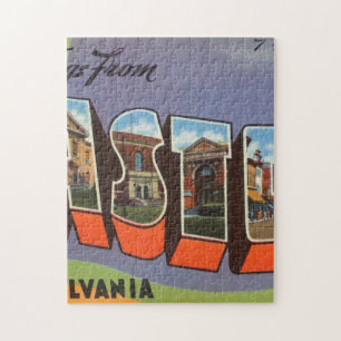 Greetings from Easton, Pennsylvania Jigsaw Puzzle