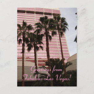 Greetings from Fabulous Las Vegas! Postcard