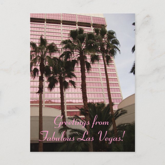 Greetings from Fabulous Las Vegas! Postcard (Front)