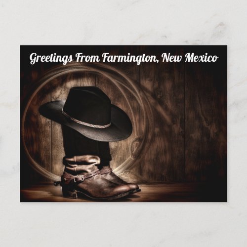 Greetings From Farmington New Mexico Postcard