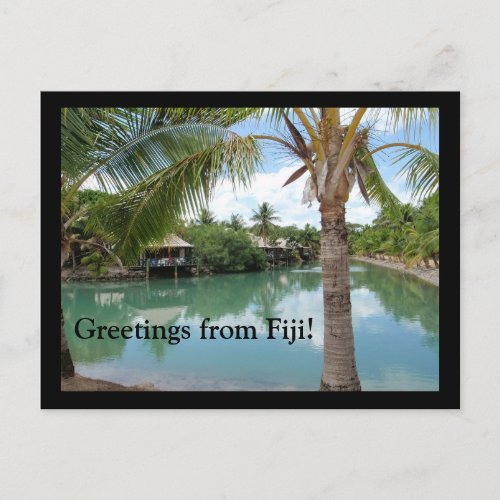 Greetings from Fiji Postcard
