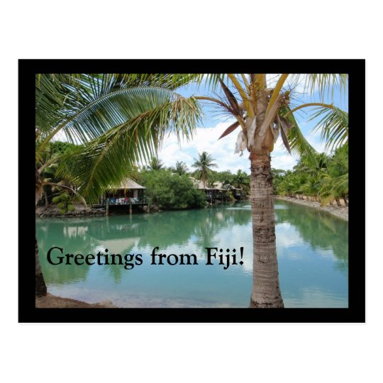 Greetings from Fiji Postcard