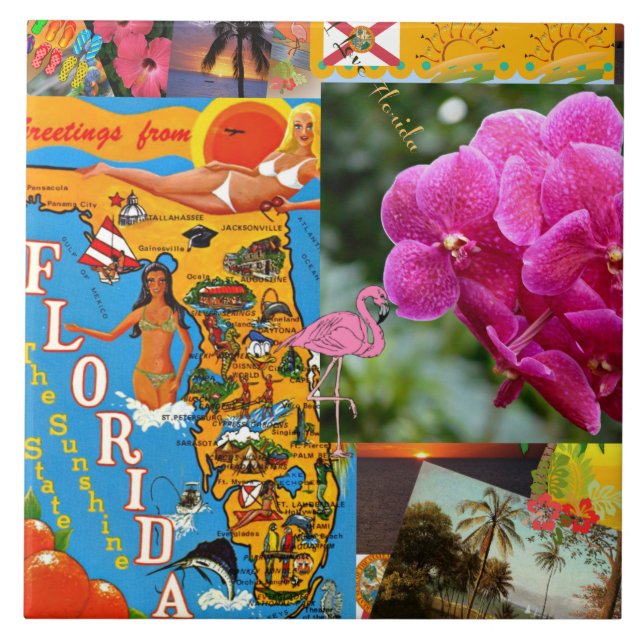 Greetings from Florida Ceramic Tile (Front)