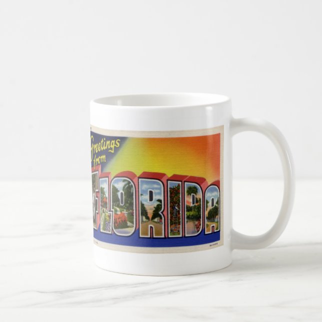 Greetings from Florida Coffee Mug 1 (Right)