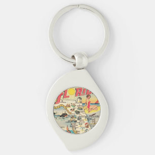 Greetings From Florida Keychain