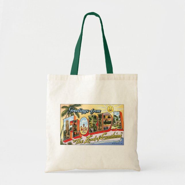 Greetings From Florida Tote Bag (Front)