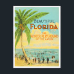 Greetings from Florida Vintage Travel Postcard<br><div class="desc">Greetings from Florida Vintage Travel Postcard</div>