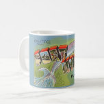 Greetings from Ft. Myers Florida Mug<br><div class="desc">Outstanding vintage postcard for the City of Ft. Myers, Florida - beautifully illustrated!</div>
