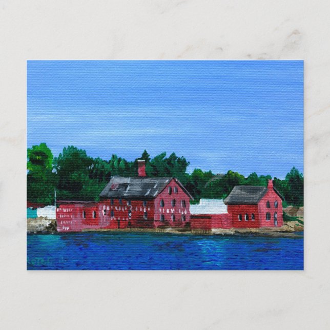 Greetings from Gloucester, MA Postcard (Front)