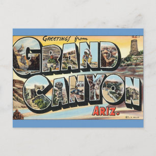 Greetings from Grand Canyon Postcard