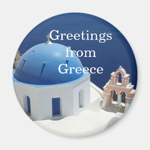 Greetings from Greece-  Magnet