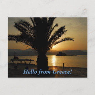 Greetings from Greece Postcard