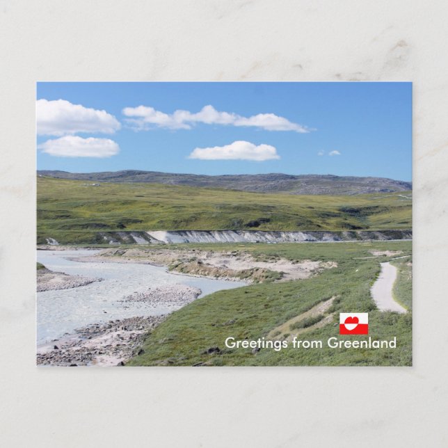 Greetings from Greenland  224 Postcard (Front)