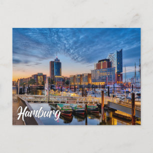 Greetings From Hamburg, Germany Postcard