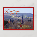 Greetings From Historic Homer Postcard at Zazzle
