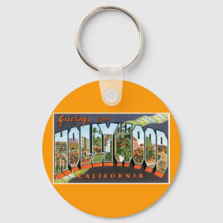 Greetings from Hollywood! Keychain