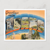 Greetings from Idaho Vintage Travel