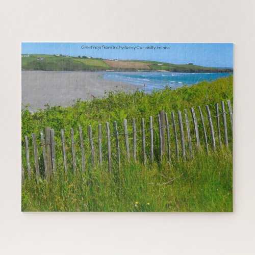 Greetings from Inchydoney Clonakilty Ireland Jigsa Jigsaw Puzzle