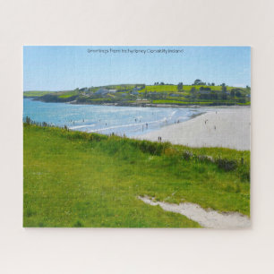 Greetings from Inchydoney Clonakilty Ireland Jigsa Jigsaw Puzzle