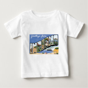 Greetings from Indiana! Baby T-Shirt
