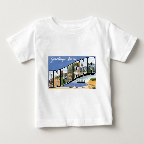 Greetings from Indiana Baby T_Shirt