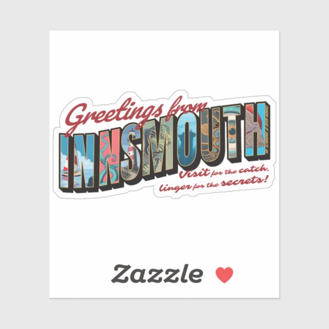 Greetings from Innsmouth Sticker (Sheet)
