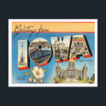 Greetings from Iowa Vintage Travel Postcard<br><div class="desc">Greetings from Iowa Vintage Travel Postcard</div>