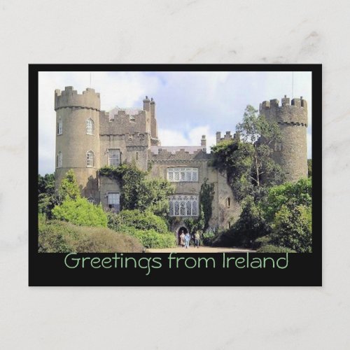 Greetings from Ireland postcard