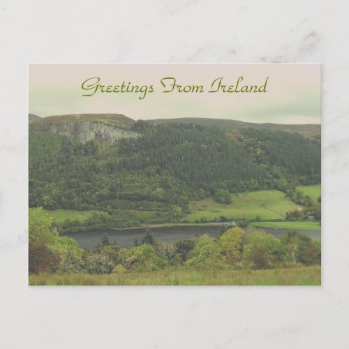 Greetings From Ireland Postcard