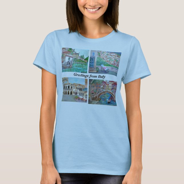 Greetings from Italy Shirt (Front)