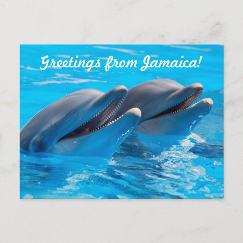 Greetings from Jamaica Postcard