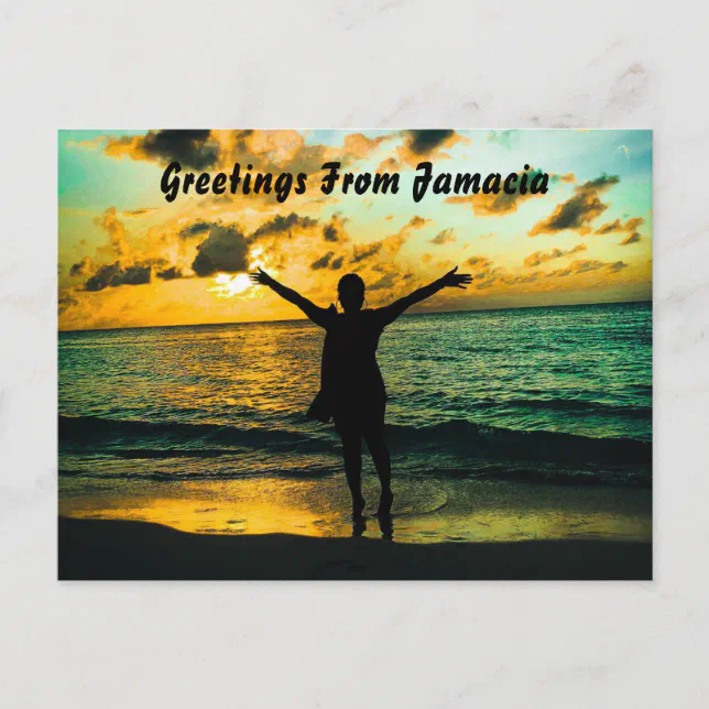 Greetings From Jamaica - Postcard | Zazzle