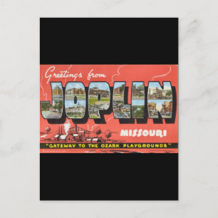 Greetings from Joplin Postcard