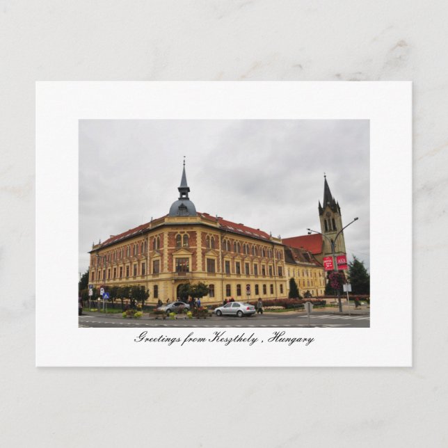 Greetings from Keszthely , Hungary Postcard (Front)