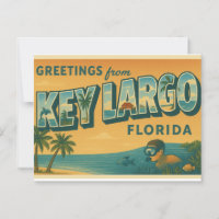 Greetings from Key Largo Florida