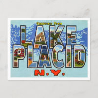 Greetings from Lake Placid, New York Travel
