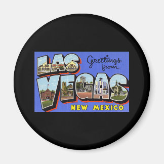 Greetings from Las Vegas New Mexico Magnet
