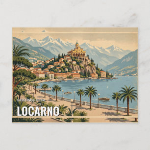 Greetings from Locarno, Switzerland Postcard