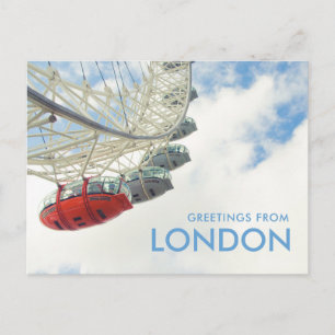Greetings from London postcard