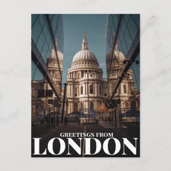 Greetings From London Postcard by TwoTravelledTeens at Zazzle