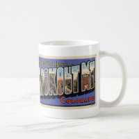 Greetings from Lookout Mountain, CO Postcard Mug