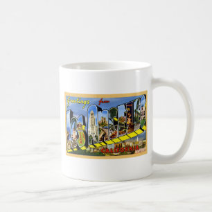 Greetings from Los Angeles California Coffee Mug