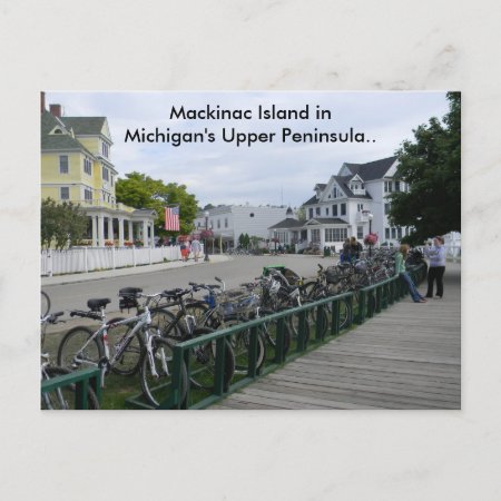 Greetings From Mackinac Island.. Postcard